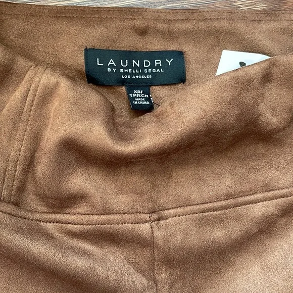 Laundry by Shelli Segal Brown Leggings - Picture 2 of 2